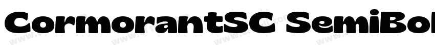 CormorantSC SemiBold字体转换 CormorantSC SemiBold字体转换